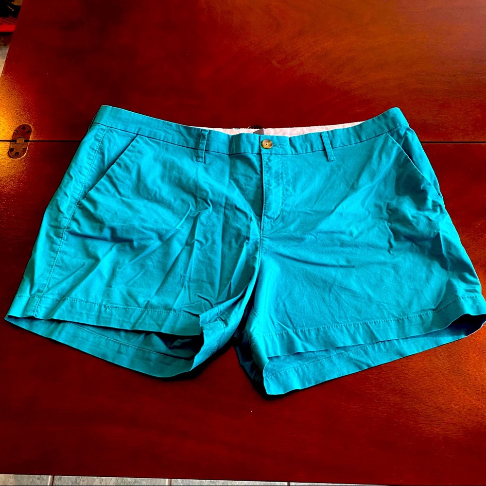 Women’s turquoise 4in casual Old Navy short